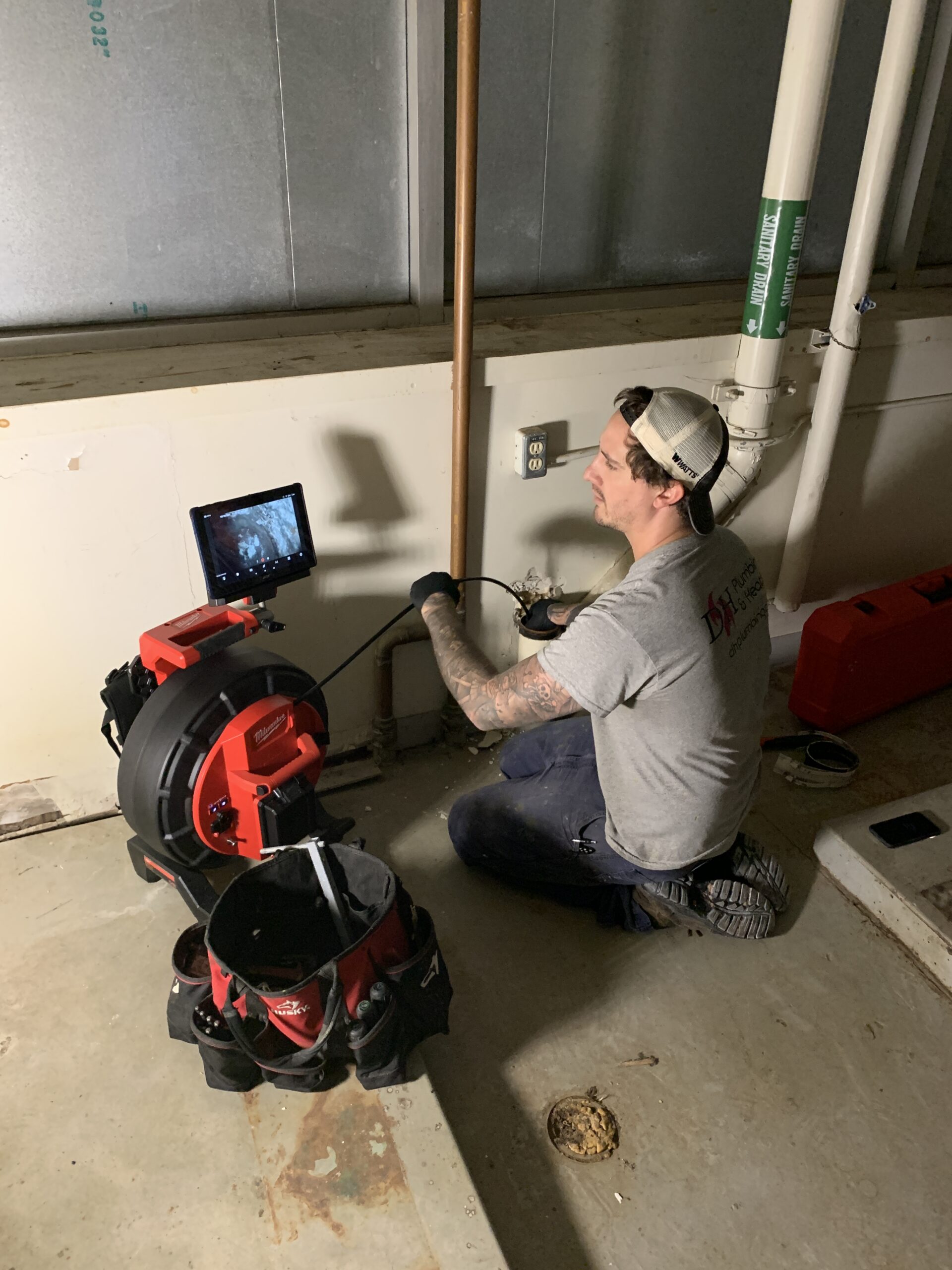 Camera-Inspection-scaled - DH Heating & Plumbing