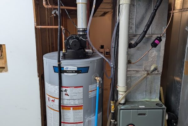 Hot Water Tank, Gas Pipe, Service