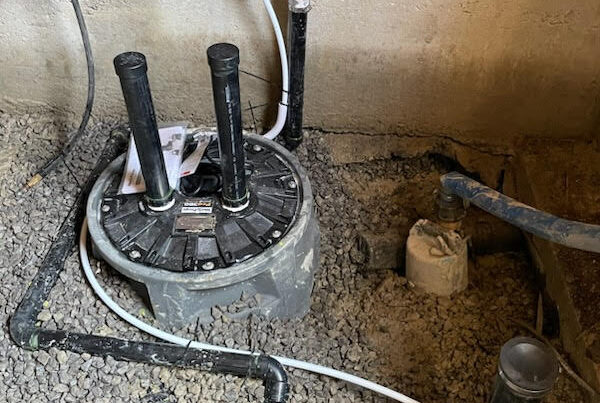 Sewage Pit Rough In, DH Plumbing